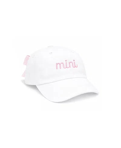 Bits & Bows Girls' Mini Bow Baseball Hat In Brown