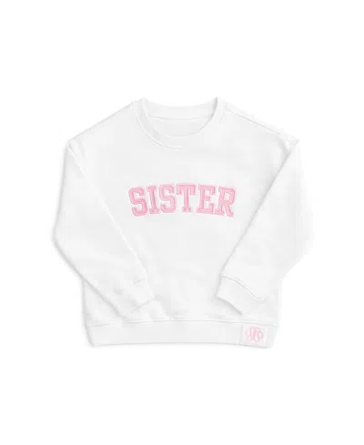 BITS & BOWS GIRLS' SISTER CREWNECK SWEATSHIRT - BABY, LITTLE KID, BIG KID