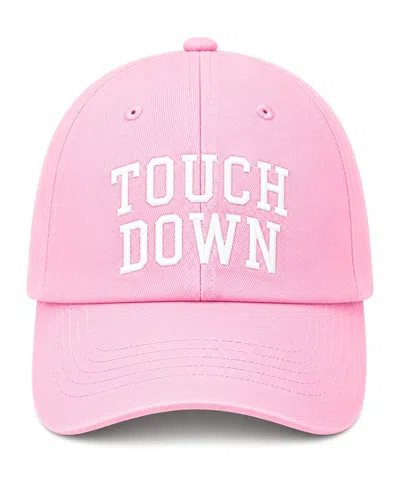 BITS & BOWS GIRLS' TOUCH DOWN BOW BASEBALL HAT