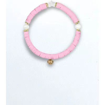 Bits & Bows Kids'  Golden Hour Girls' Bracelet In Pink