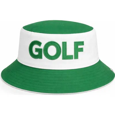 Bits & Bows Kids'  Golf Bucket Hat In Green