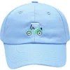 Bits & Bows Golf Cart Baseball Hat In Blue