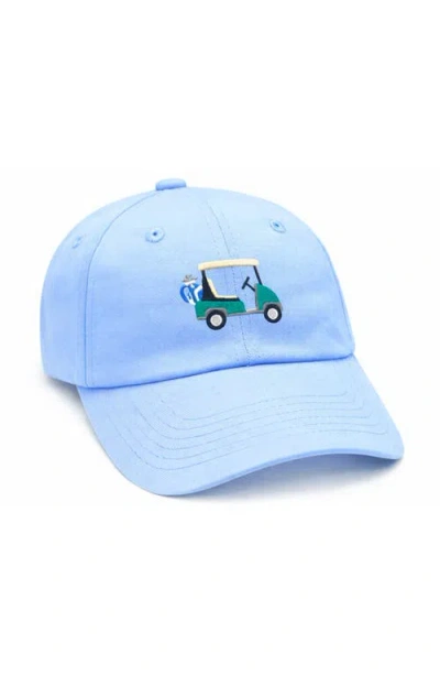 Bits & Bows Kids'  Golf Cart Baseball Hat In Gray