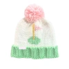 Bits & Bows Golf Flag  Bobble Hat, Pink In Multi