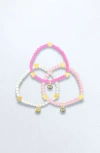 Bits & Bows Kids'  Hearts Girls' Bracelet Set