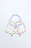 Bits & Bows Kids'  Hearts Girls' Bracelet Set In Multi