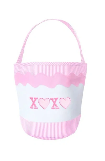 Bits & Bows Kids'  Hearts Xo Gift Tote In Red