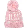 Bits & Bows Lil Sis Bobble Hat In Pink