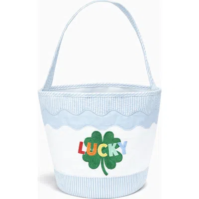 Bits & Bows Lucky Shamrock Gift Tote In Multi