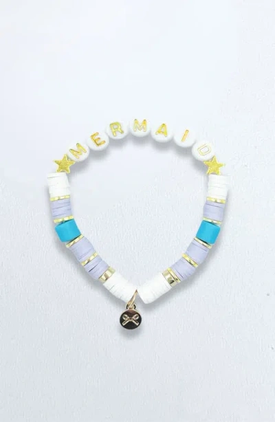 Bits & Bows Kids'  Mermaid Girls' Bracelet In Blue