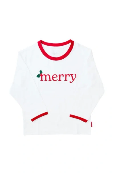 BITS & BOWS BITS & BOWS MERRY LONG SLEEVE T-SHIRT
