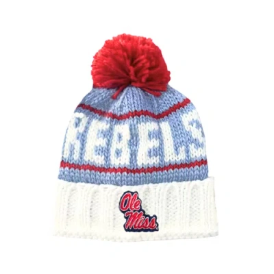 Bits & Bows Kids'  Ole Miss Bobble Hat In Brown