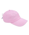 BITS & BOWS PALMER PINK BOW BASEBALL HAT