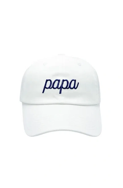 Bits & Bows Papa Adult Baseball Hat In Multi