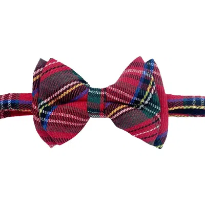 BITS & BOWS BITS & BOWS PLAID BOW TIE