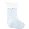 Bits & Bows Quilted Christmas Stocking In Blue