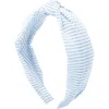 Bits & Bows Seersucker Knot Headband In Multi