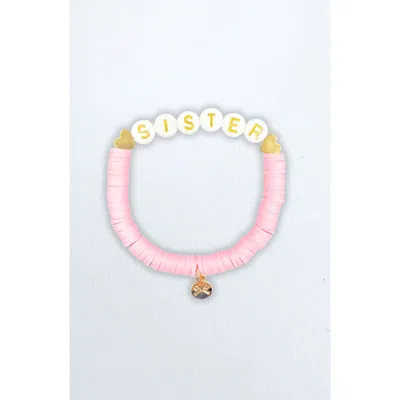 Bits & Bows Kids'  Sister Girls' Bracelet In Pink
