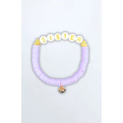 Bits & Bows Kids'  Sister Girls' Bracelet In Purple
