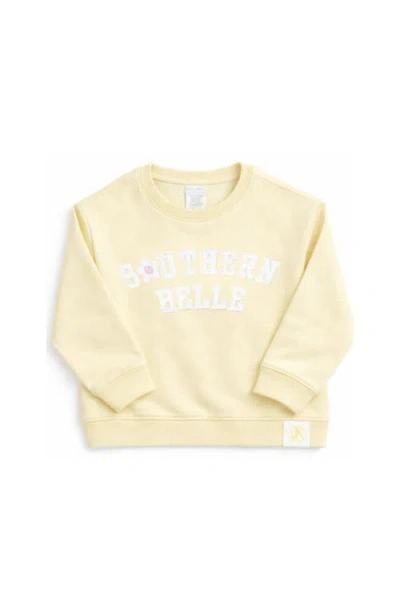 Bits & Bows Babies'  Southern Belle Sweatshirt In Neutral