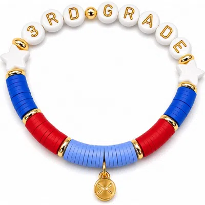 Bits & Bows Kids'  Third Grade Bracelet In Multi