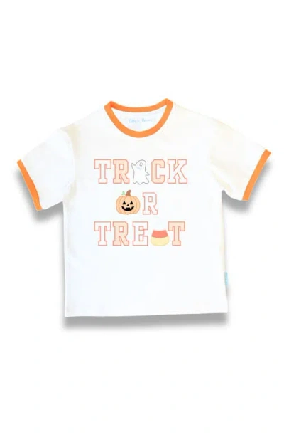 Bits & Bows Babies'  Trick-or-treat Halloween Bowtie T-shirt In Multi