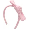 Bits & Bows Tweed Girls' Bow Headband In Multi