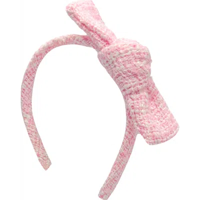 Bits & Bows Kids'  Tweed Girls' Bow Headband In Multi