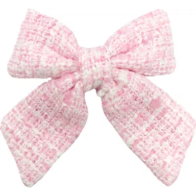 Bits & Bows Kids'  Tweed Girls' Hair Bow Barrette In Multi