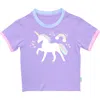 Bits & Bows Unicorn Sparkle T-shirt In Blue