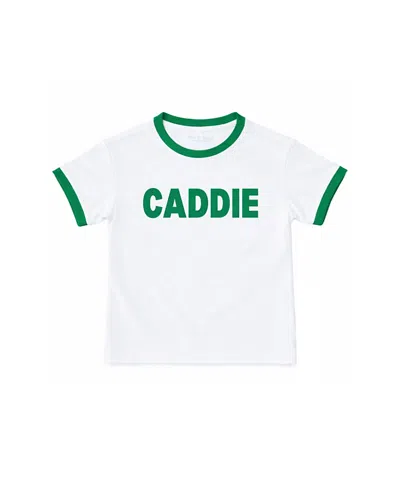 BITS & BOWS UNISEX CADDIE CREWNECK TEE - BABY, LITTLE KID, BIG KID