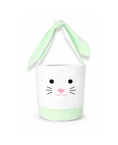 Bits & Bows Kids' Unisex Easter Bunny Basket In Green