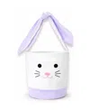 Bits & Bows Kids' Unisex Easter Bunny Basket In Purple