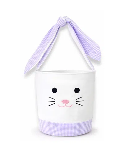 Bits & Bows Kids' Unisex Easter Bunny Basket In Purple