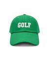 Bits & Bows Unisex Golf Baseball Hat In Green