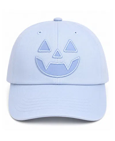 Bits & Bows Kids' Unisex Jack-o-lantern Baseball Hat In Blue