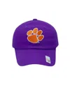 Bits & Bows Officially Licensed Clemson Baseball Hat - Baby, Little Kid, Big Kid In Purple/orange