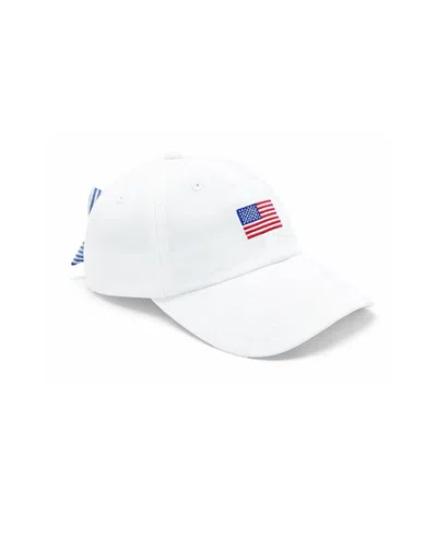 Bits & Bows Women's American Flag Bow Baseball Hat In Transparent