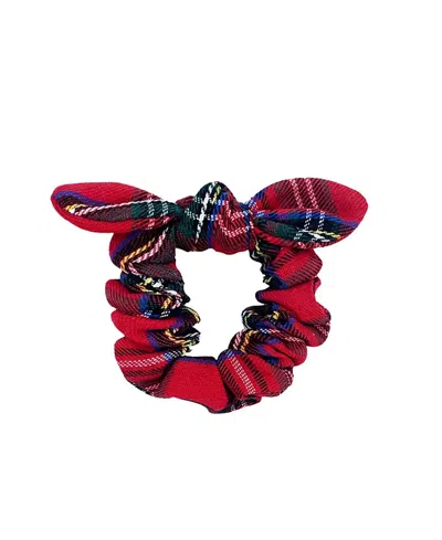 Bits & Bows Kids' Women's Sconset Straw Pink Seersucker Bow Visor In Straw With Pink Trim