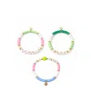 Bits & Bows Bracelet Set In Multi