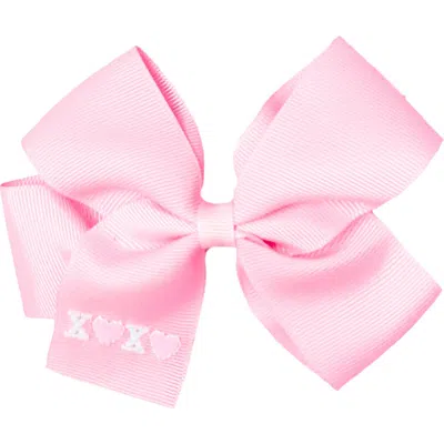 Bits & Bows Kids'  Xo Hair Bow In Pink