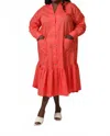 Bitte Kai Rand Core Cotton Dress In Orange In Red