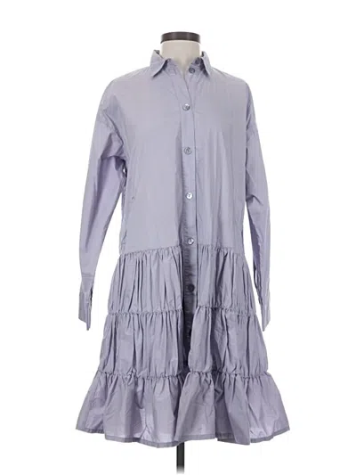 Pre-owned Bitte Kai Rand Formal Skirt In Gray