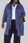 Bitte Kai Rand Mullein Cotton Cardigan - Plus In Blue In Blue