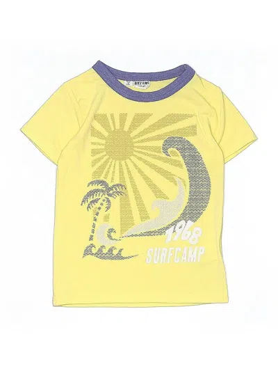 Pre-owned Bitz Kids' Short Sleeve T-shirt In Yellow