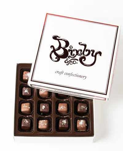 Bixby Chocolate Assorted Milk And Dark Chocolate Sea Salted Caramels Gift Box, 32 Piece