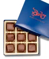 Bixby Chocolate Peacn Caramel Cutes Dark Chocolate, 18 Pieces In Transparent