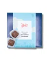 Bixby Chocolate Sea Salted Caramel Gift Box Dark & Milk Chocolate, 18 Pieces In Transparent