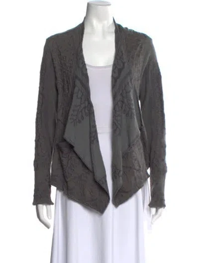 Pre-owned Biya V-neck Sweater In Gray