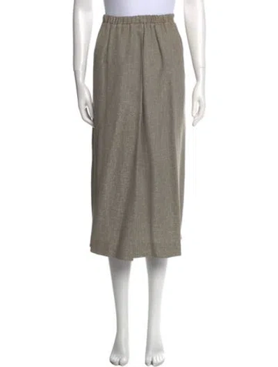 Pre-owned Biya Wide Leg Pants In Gray